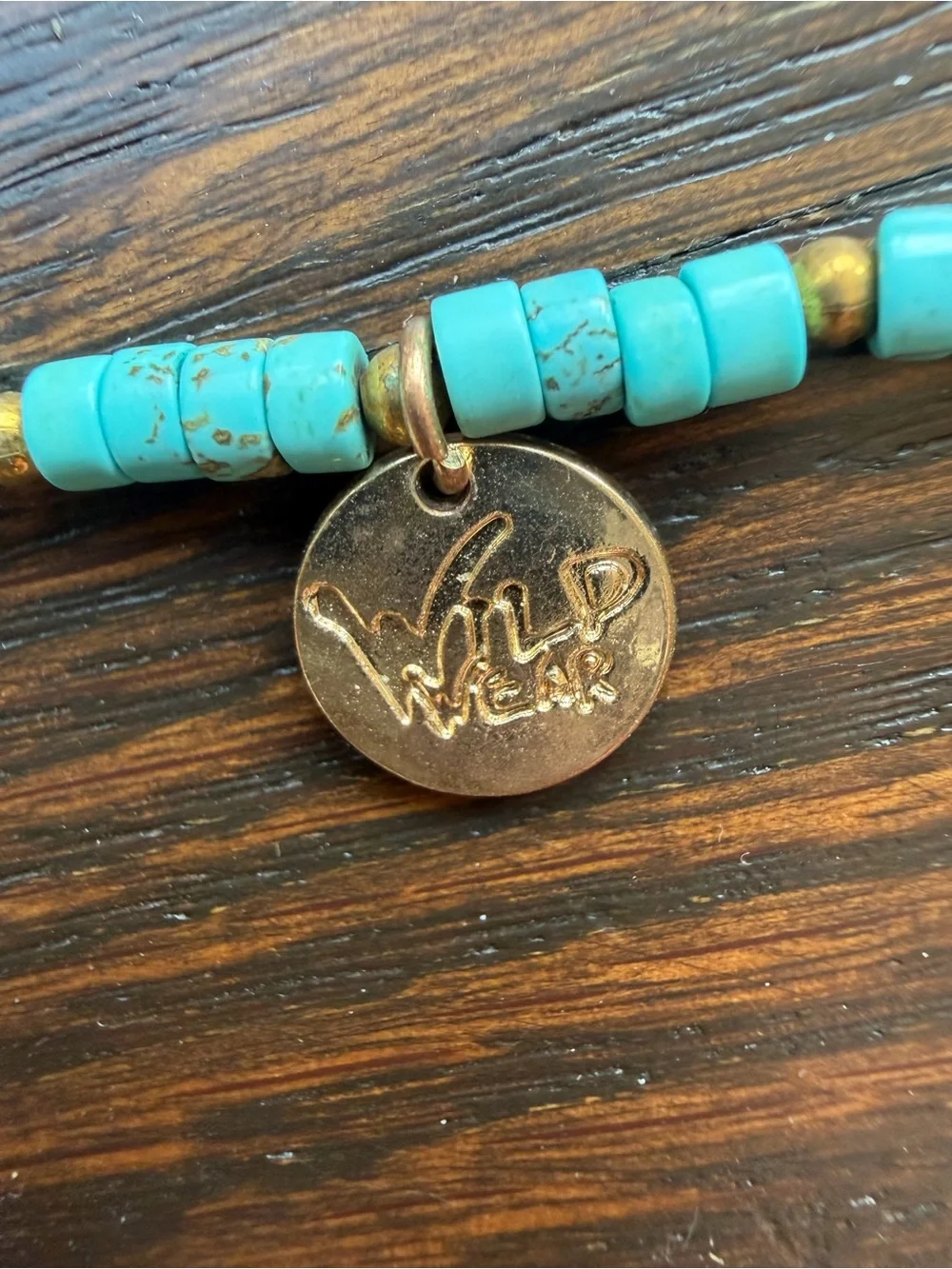 Wild Wear “Thrive” Beaded Word Stretch Bracelet